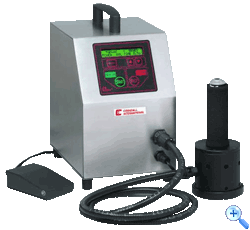  LEPEL CS Jr - Полуавтоматическая машина, позволяющая выполнять индукционную запайку горлышек бутылок и банок ручным способом